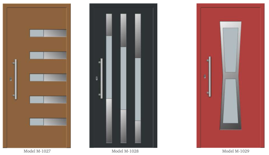 ALU paneli sa aplikacijama od brušenog aluminijuma i inoxa