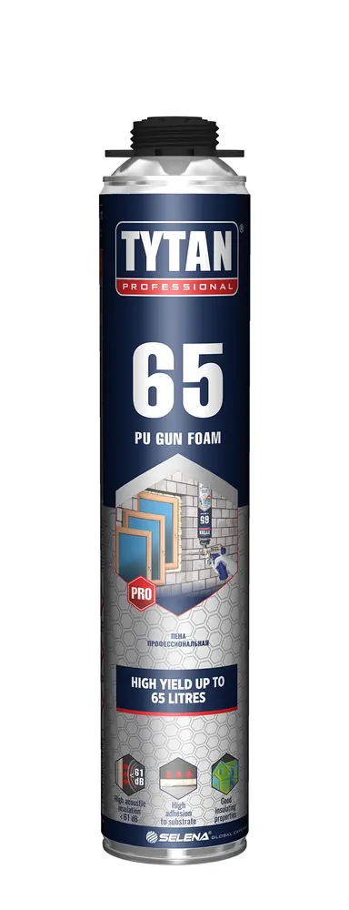 Tytan Professional pištoljska PUR pena 65