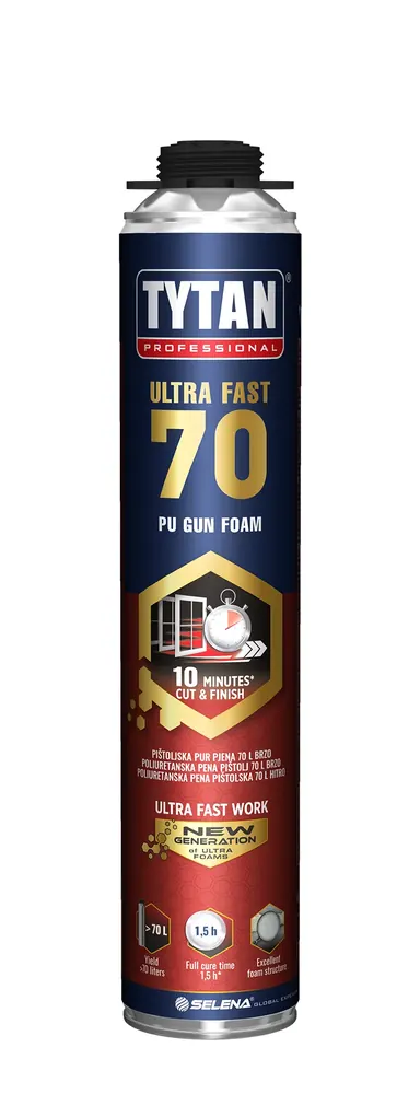 Tytan Professional Ultra 70 pištoljska PUR pena