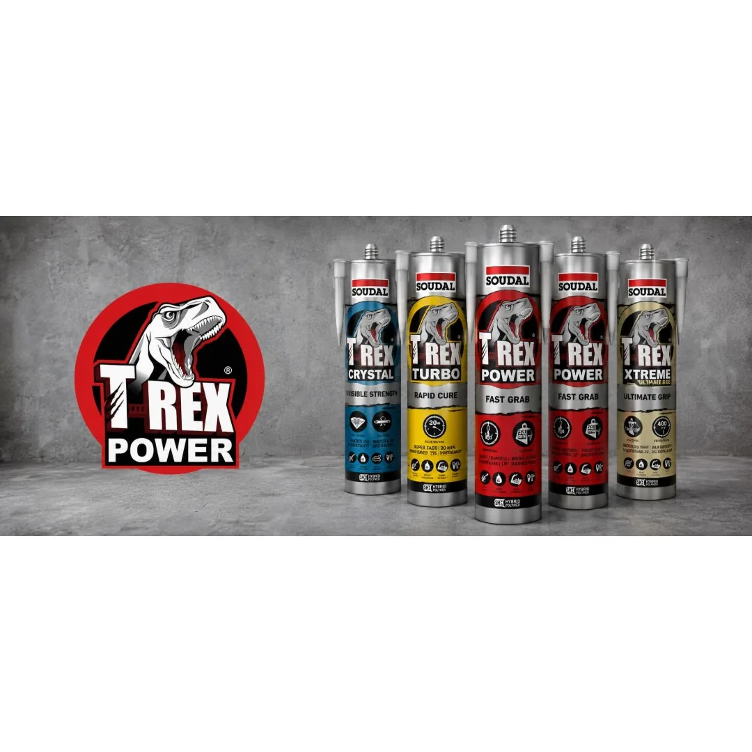 Soudal T-Rex lepak za profesionalnu montažu